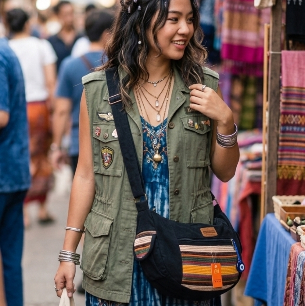 Beautiful Asian Evil Eye Crossbody NWT 😍 - Picture 14 of 14